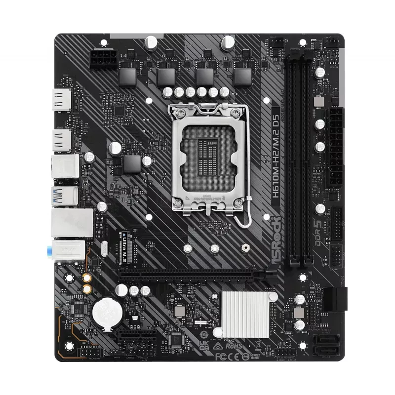 Motherboard ASRock H610M-H2/M.2 D5 Micro-ATX