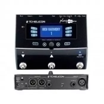 Processador para guitarra acústica TC‑Helicon Play Acoustic 000-DEF01-00010 com efeitos vocais