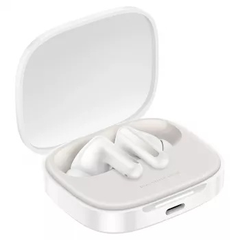 Auscultadores Bluetooth Xiaomi Redmi Buds 6 com microfone, Cloud White