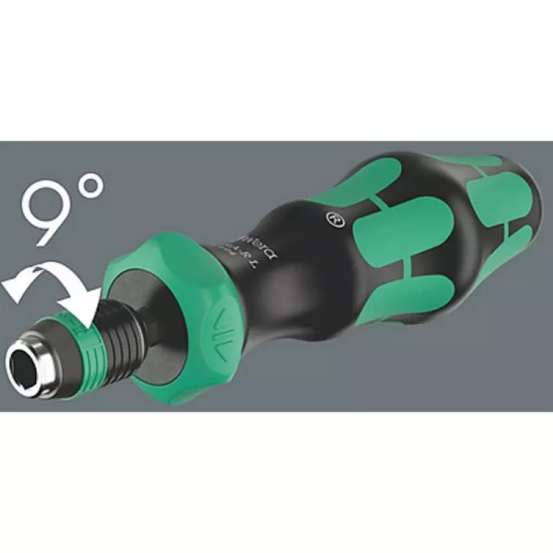 Suporte de bits Wera 838 RA-R L com catraca 1/4