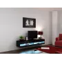 Suporte de TV Cama VIGO novo 30/180/40 preto/preto brilhante