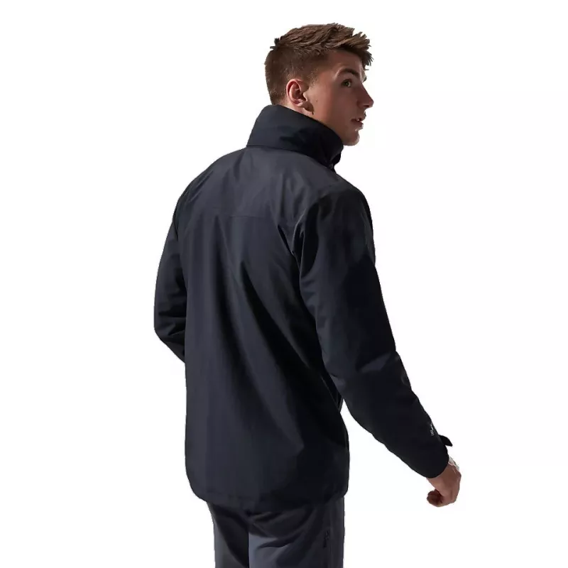 Conjunto de casaco Berghaus Deluge Pro 3.0 M + Hillwalker IA Shell M — camada exterior impermeável para homem, preta