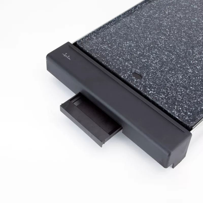 Grelhador de contacto Jata JEGR3000 — retangular 480×320 mm, 2700 W, controlo tátil, preto