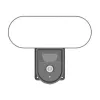 Câmara de vigilância Gosund IPC3 IP65 Câmara exterior WiFi inteligente