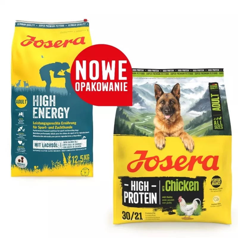 Comida seca para cães JOSERA High Protein Adult Chicken — saqueta de 3 kg, receita rica em proteína para cães adultos