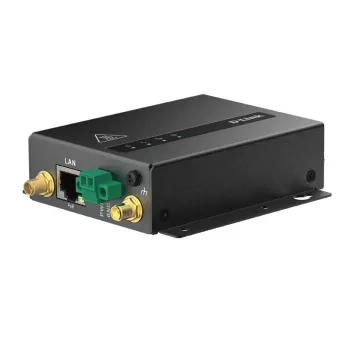 D-Link 5G M2M VPN PoE+ modem router, RJ45, externo, IEEE 802.3at, preto, 48 - 57 V, -30 - 70 °C