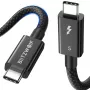 Cabo USB-C BlitzWolf BW-HDC8 1,5 m 240 W preto