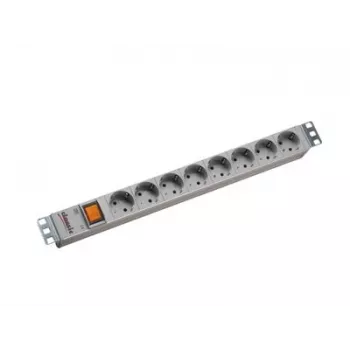 Régua de tomadas Bachmann Outlet 8 vias 19''