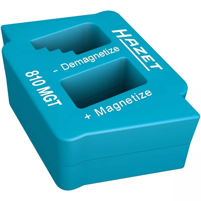 Magnetizador/desmagnetizador Hazet 810MGT – ferramenta de mão compacta para magnetizar e desmagnetizar pontas