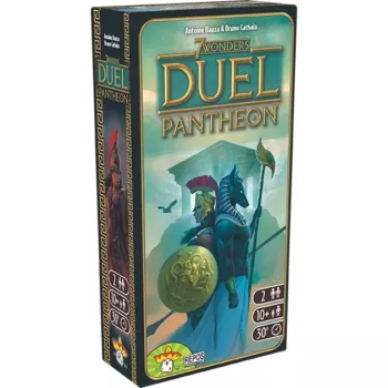 7 Wonders Duel - Pantheon, expansão de jogo de tabuleiro