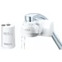 Filtro de água para torneira BRITA ON TAP V CU CE2 (1052067) — 4 fases, capacidade de 600 L, 3 modos, 5 adaptadores, branco