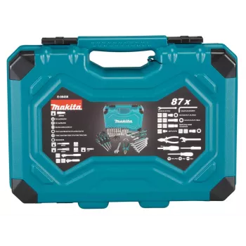 Conjunto de ferramentas de mecânico Makita E-08458 87 ferramentas