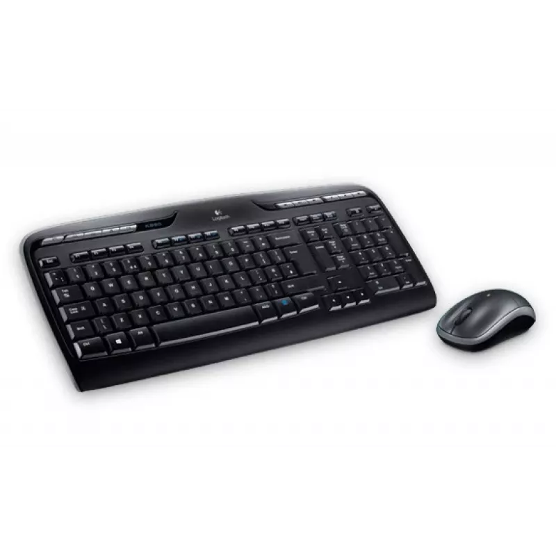 Teclado sem fios Logitech MK330 US preto
