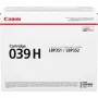 Toner Canon preto Cartridge 039H 0288C002