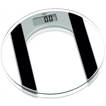 Adler | Balança de gordura corporal | Carga máxima 150 kg | Precisão 100 g | Vidro