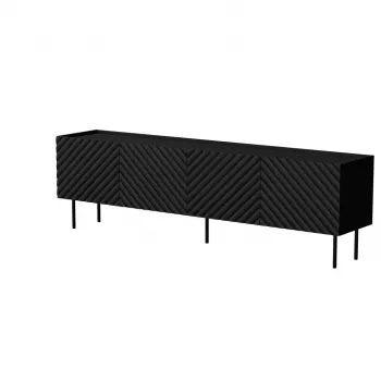 Móvel de TV Cama LUCCA 4D 200x40x59 preto