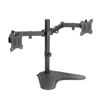 Suporte para monitor LOGILINK BP0099 para 2 ecrãs, até 81,3 cm (32 polegadas), VESA 75x75–100x100, máx. 8 kg, preto