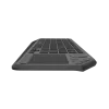 Natec Turbot 2 | Teclado | Sem fios | US | Bluetooth | Preto/Cinzento