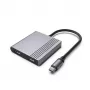 Adaptador I/O USB-C para HDMI/USB3/3-IN-1 A-CM-COMBO3-04 GEMBIRD