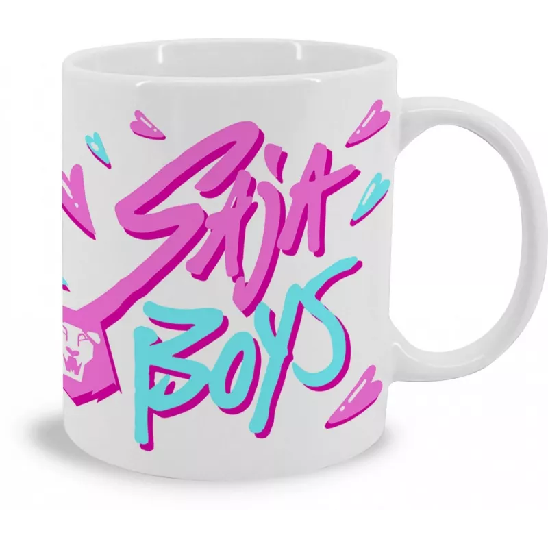 Caneca de cerâmica 325 ml K-POP Demon Hunters Saja Boys