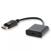 Savio CL-55 adaptador de cabo de vídeo 0.2 m DisplayPort HDMI Type A (Standard) preto