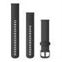 Pulseira Garmin 010-12932-11 preta silicone