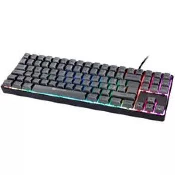 Teclado gaming GAMIAC TKL90G, Kailh azul – preto/cinzento