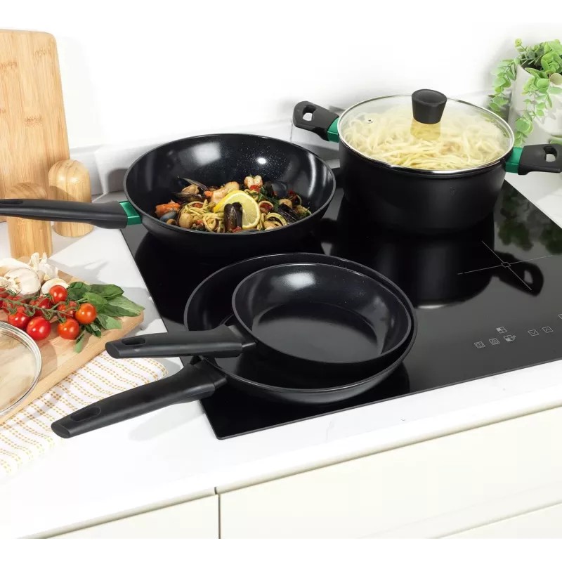 Frigideira Russell Hobbs RH03254EU7 24 cm com indicador de calor Thermocollar