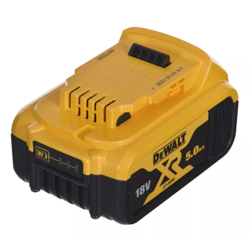 Motosserra DeWalt DCM565P1 — sem fios, lâmina 30 cm, bateria 5 Ah, depósito de óleo 0,12 L