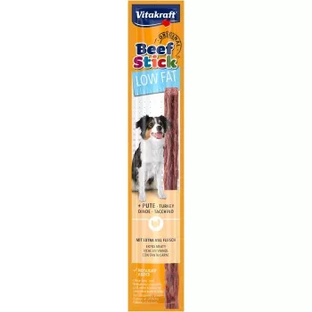 Petiscos para cães Vitakraft Beef Stick Low Fat com peru 12 g