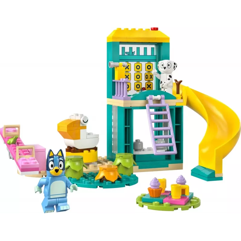 LEGO Bricks Conjunto 11201 Diversão no Parque com a Blue e a Chloe – minifiguras, cena de jogo