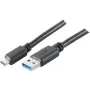 Cabo USB ShiverPeaks BS77141-1.0 USB 3.2 Gen 1 1m USB C USB A preto