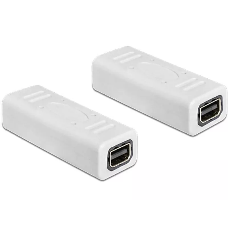 Conector fêmea Mini DisplayPort DeLOCK 65450 branco