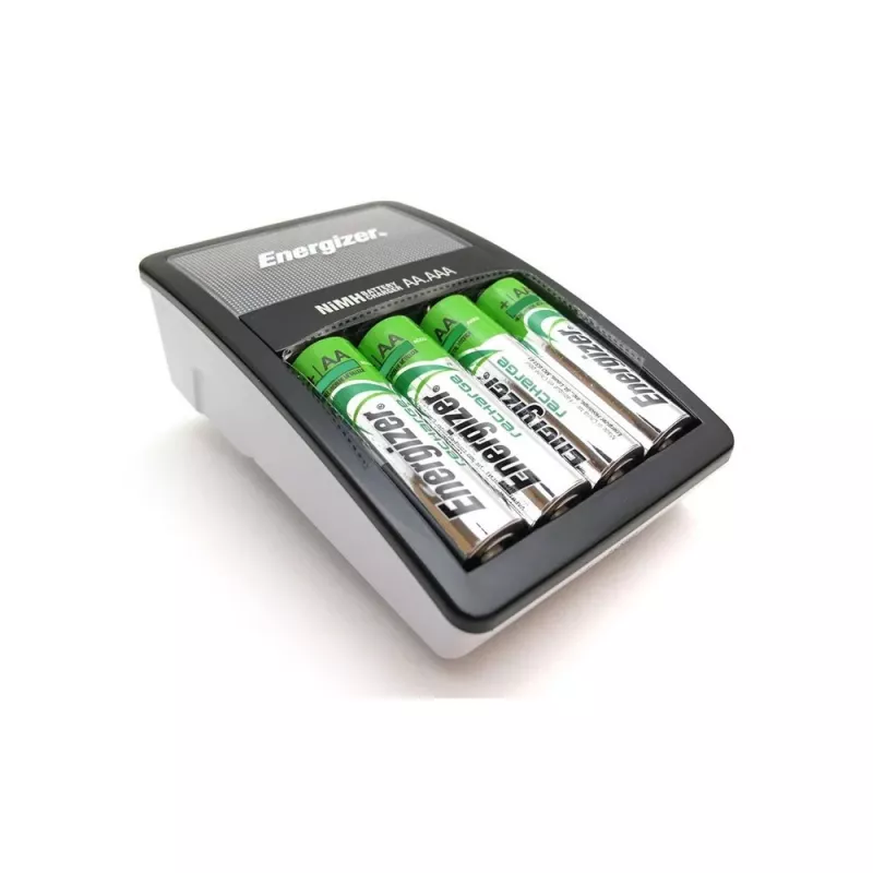 Energizer Maxi Carregador CHVCM4-EU com 4 pilhas recarregáveis NiMH AA 2000 mAh (CHVCM4-EU)