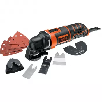 Ferramenta multifunções oscilante Black & Decker MT300KA