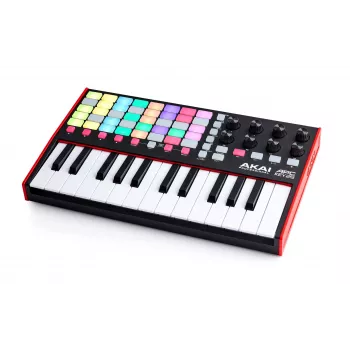 Controlador MIDI AKAI APC Key 25 MK2 – 25 teclas sensíveis à velocidade, 40 pads, retroiluminação RGB, 8 encoders, alimentação USB