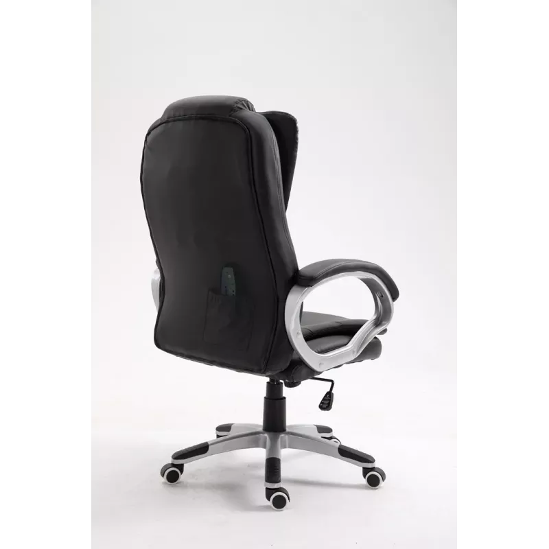 Cadeira de escritório com massagem e aquecimento Activejet YK7304 preta