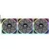Ventoinha para caixa/CPU THERMALTAKE TOUGHFAN EX 140 ARGB Sync 3Pack – 140 mm, fluxo de ar elevado, ruído reduzido