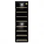 Caso | Garrafeira inteligente | WineExclusive 180 | Classe de eficiência energética G | Garrafeira | Vertical | Capacidade de garrafas 180 garrafas | Tipo de refrigeração tecnologia de compressor | Preto