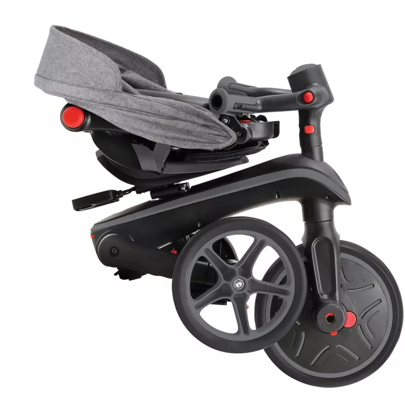Explorer Trike Foldable 4 em 1, veículo infantil cinzento