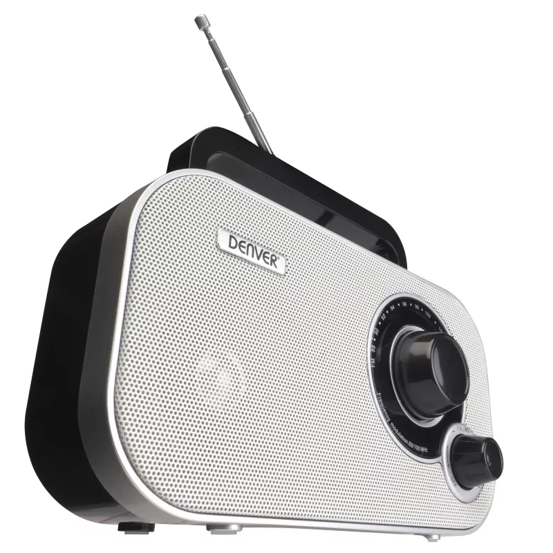 Rádio pessoal DENVER TR-51WHITE preto branco