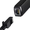 Adaptador de rede USB para RJ45 Baseus Lite Series, 100Mbit/s (preto)