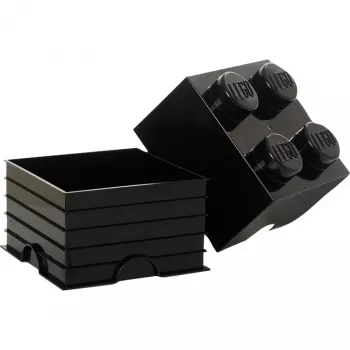 Lego caixa de arrumação empilhável preta 4003 (40031733)