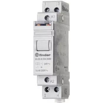 Interruptor de impulsos Finder 2 contactos NO 12 VDC 16 A 400 VAC 4000 VA, AC1 (20.22.9.012.4000)