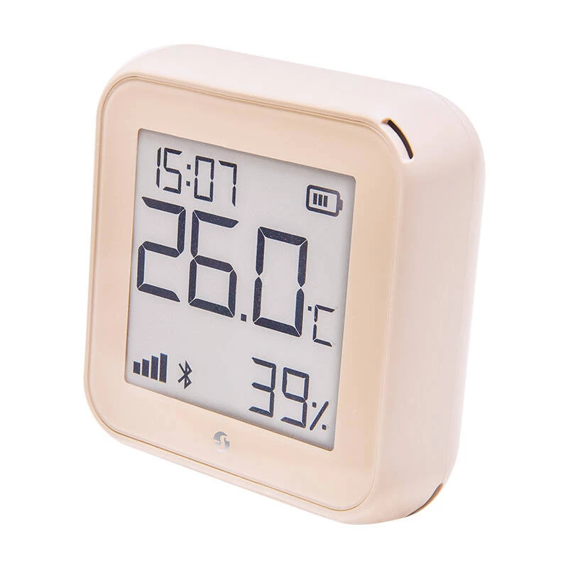Sensor de temperatura e humidade Shelly H&T Gen3 WiFi – sensor ambiente sem fios compacto (moca)