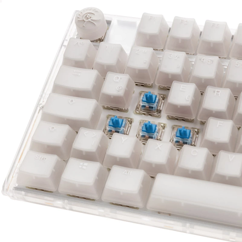Teclado Ducky One 3 TKL Gaming USB QWERTZ Alemão branco