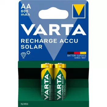 Bateria recarregável Varta Power Accu AA LR6 (Mignon), pack de 2, 800 mAh (56736 101 402)