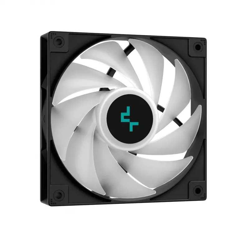Arrefecedor de CPU DeepCool AG400 Digital BK ARGB 12 cm preto 1 unid.