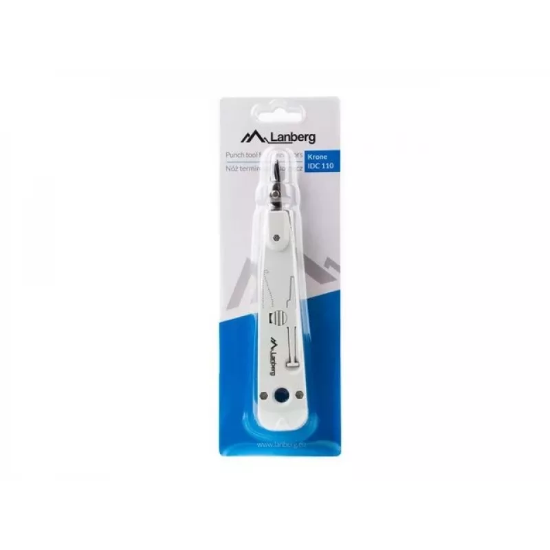Ferramenta de inserção para crimpagem de cabos Lanberg NT-0001