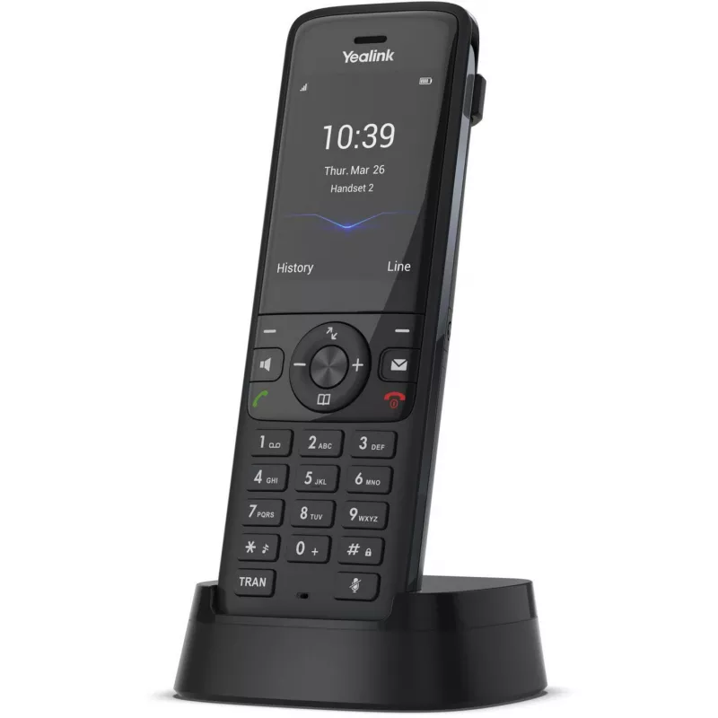Telefone IP Yealink W78H preto TFT W78H Yealink